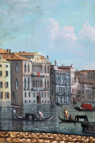 Paire de vues vénitiennes - Giacomo Guardi (1764-1835) - Louis XVI